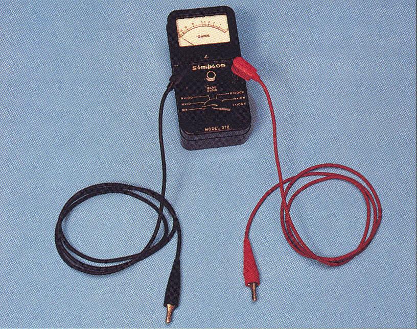 The Ohmmeter is used for measuring the electrical resistance of a wire circuit. The unit of measurement is called an Ohm. 1.