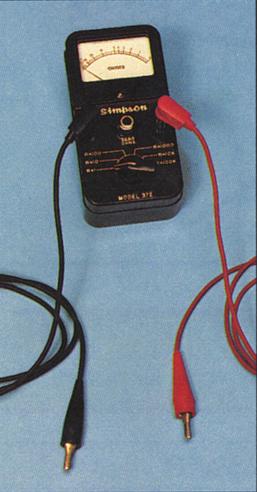 page indicated for each check. Rewire for 230V if necessary. OHMMETER CHECKS CHECK: Page a. Ground.