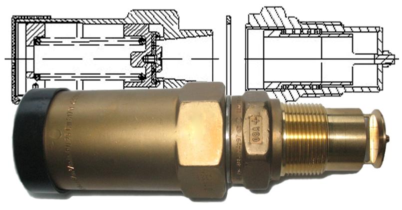 SRG LPG External Pressure Relief Valve Type 485-4 Inlet Connection Connecting thread Width across flats 1 ¼ NPT M36 x 2 M45 x 1,5 45 mm Product Description: The SRG type 485 is an external pressure