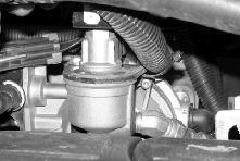 MAINTENANCE FUEL FILTER (LPG) Replace the LPG fuel filter after every 400 hours of operation.