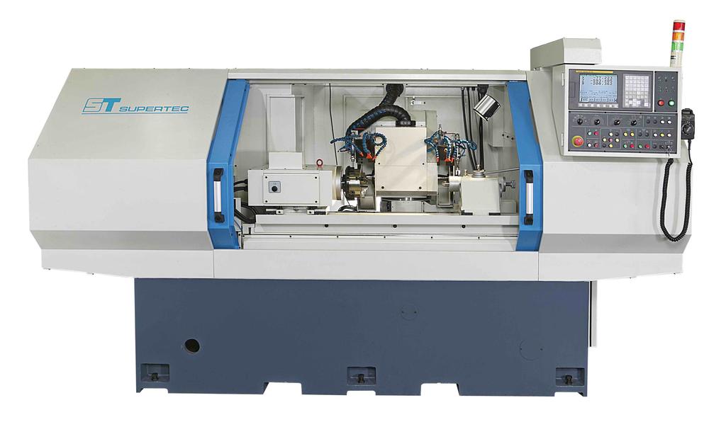 FEATURES of CYLINDRICAL GRINDER CNC UNIVERSAL SERIES The Supertec GU CNC series are designed for grinding complex workpieces in small and large batch productions as well as individual parts.