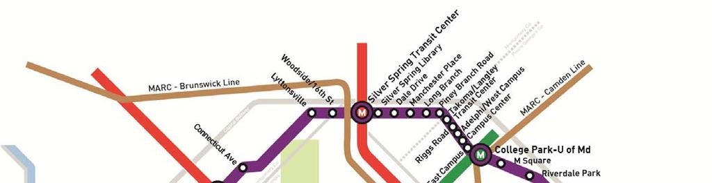 Connecting Maryland s Transit Systems Links with Metro at: Red Line at