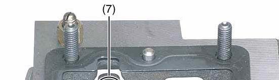 of fork lever. NOTE Addition or reduction of shim (0.05 mm, 0.
