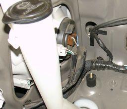 Remove the entire lower air box cleaner from the