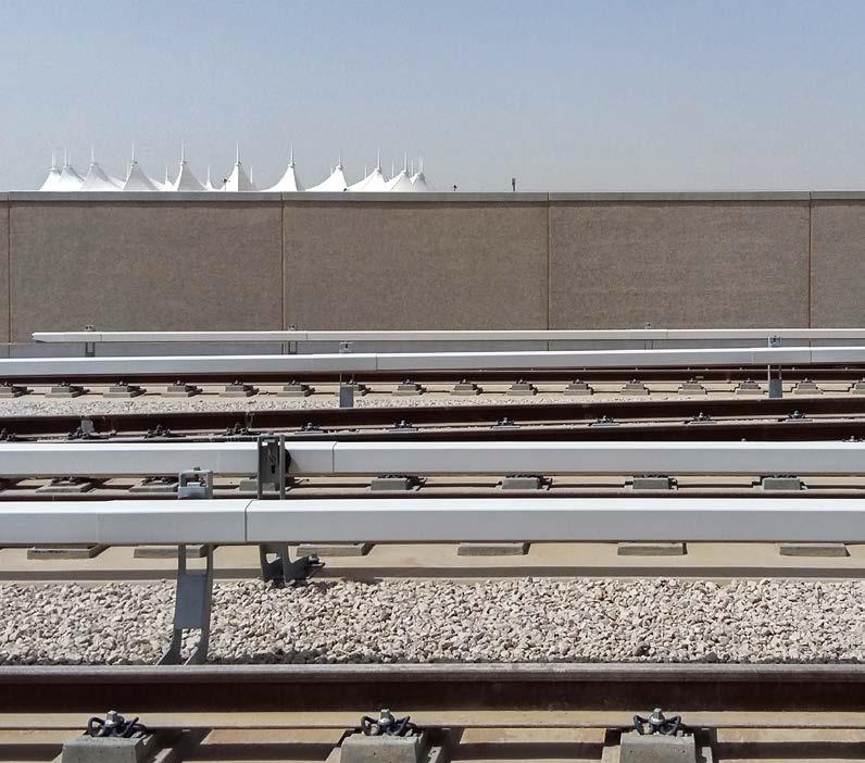METRO RIADH REHAU products Since 2016: PVC conductor rail cover system outside PCAB conductor rail cover system for tunnel The subway is a system under construction in Riadh, the capital of Saudi