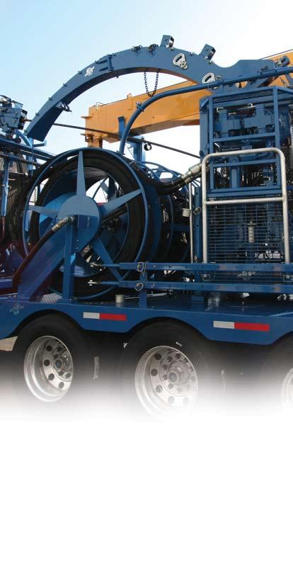 Coiled Tubing Systems Stewart & Stevenson has provided coiled tubing systems to the oilfield service industry since 1989.