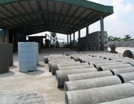 market. Concrete plant and other concrete products cater for both in-house and external needs.