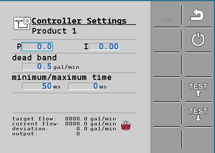 Manual Configuration Controller Settings 6 Boost Pump Put a checkmark in this section if the system is setup for use a boost pump.