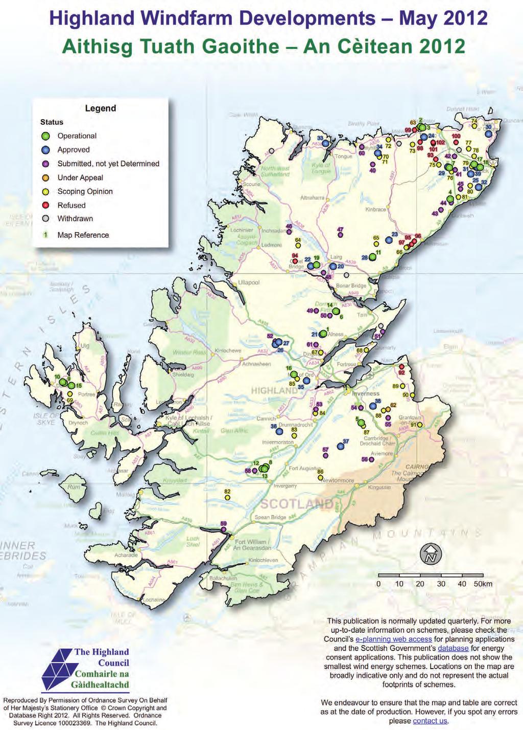 Analysis of the existing transmission network in the north of Scotland identified the need for increased network capacity to facilitate the transmission of renewable generation projects north of