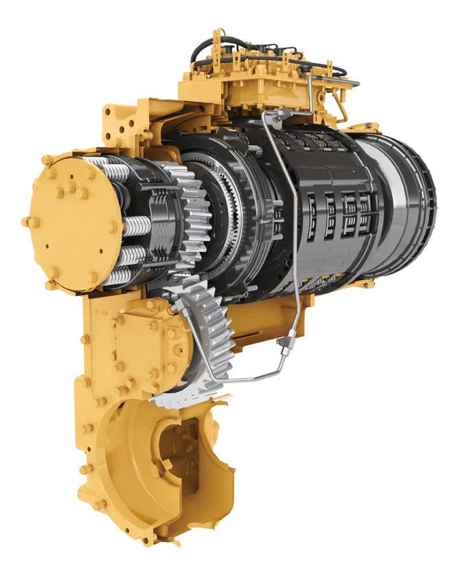 Cat Planetary Powershi Transmission Building your success begins with a best-in-class transmission designed specifically for mining applications.