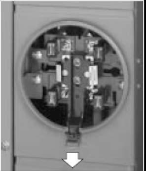 Application Data Optional Meter Socket 5th jaw kit (catalog number 5J) can be field-installed on ring-type MP at the 3, 6, or 9 o clock position and is required for 120/208 Vac, 1φ3W, service
