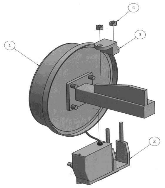 If you are installing the WULISTDL you will need to remove one u bolt from the axle fish plate. You must then use the Wuli unit bottom threaded rods to secure fish plate to the leaf springs.