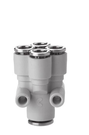 NORTH AMERICAN FITTINGS & FLOW CONTROL VALVE CATALOG > Release 8.6 Fittings Mod. 7575 Reducing Double Y Union 2 Mod. A B F F1 L M S T T1 T2 Weight (g) 7575 6-4 6 4 20.