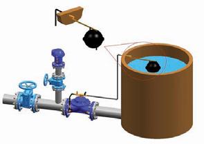 While mouting valve on pipeline, place gasket between valve flange and pipe flange to ensure sealing and tighten the bolts as crosswise.