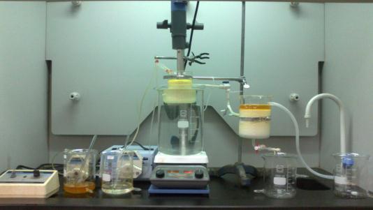 by extraction, adsorption or distillation [5].