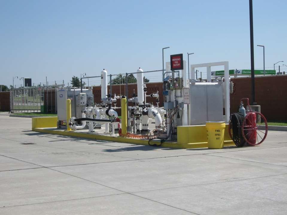 Emergency Fuel Shutoffs Loading Stations NFPA 407, 4.4.5.4* At least one emergency shutoff control station shall be conveniently accessible to each fueling position. NFPA 407, 4.3.22.