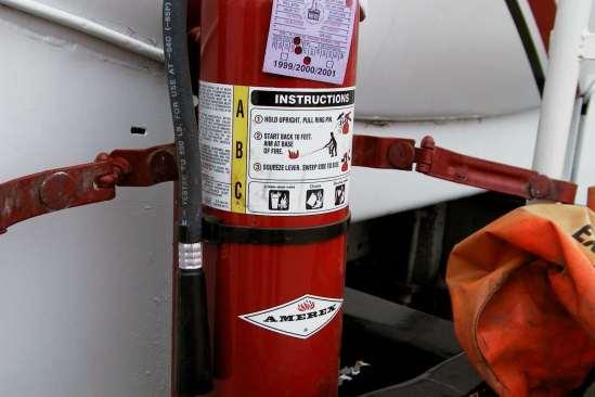 Fire Extinguishers - 2012 TIA Change ABC rated multipurpose dry chemical extinguishers are not to be used on fuel trucks, aprons and fuel farms. NFPA 407, 4.1.6.