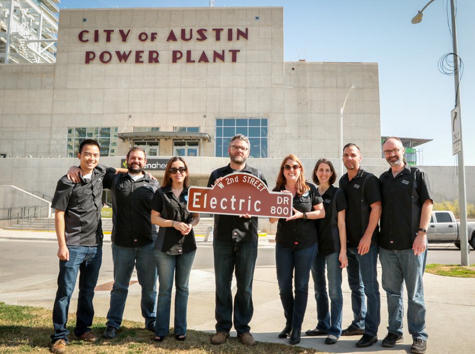 Deep in the heart of downtown, Austin Energy launched Electric Drive so Austin s growing electric vehicle infrastructure could take center stage.