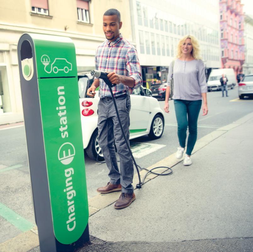 Charging ahead with EV innovation With increased access to renewable energy, the future of sustainable living is becoming a reality in your home, business and on the road.