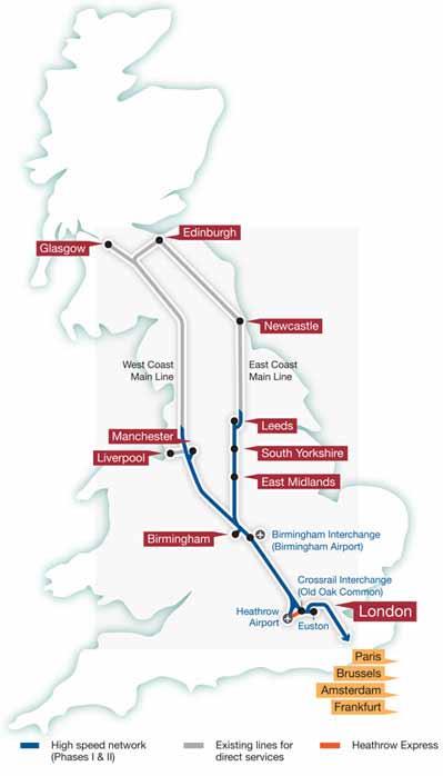 How HSR will transform the Sheffield City Region SUMMARY By 2033 the Sheffield City Region (SCR) will be served by High Speed Rail (HSR).