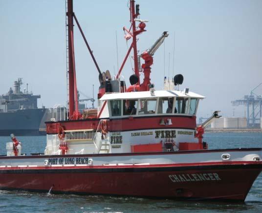 Government vessels Harbor craft including two fireboats - the Liberty and the Challenger, are operated by the City of