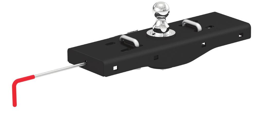 INSTALLATION INSTRUCTIONS WARNING: NEVER EXCEED YOUR VEHICLE MANUFACTURER'S RECOMMENDED TOWING CAPACITY DOUBLE LOCK GOOSENECK HITCH MAINTENANCE Keep gooseneck ball, cylinder and trailer coupler