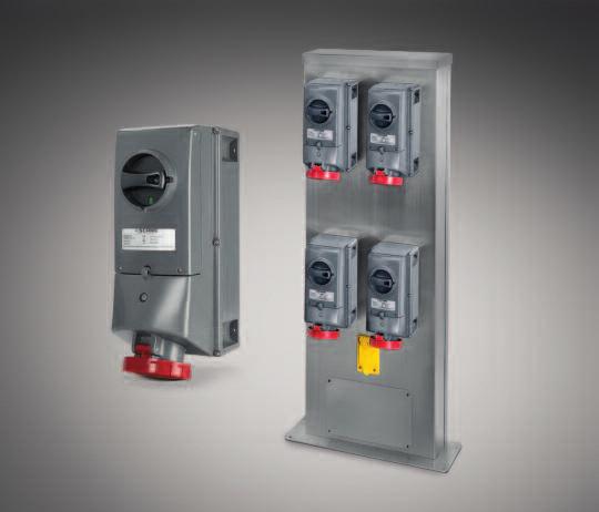 DVNCEGRP System [ ] SWITCHED INTERLOCKED SOCKET OUTLETS REFERENCE STNDRDS EN 3091 Plugs, socket outlets and couplers for industrial purposes. Part 1: general requirements.