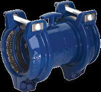 HYMAX GRIP HYMAX GRIP COUPLING RESTRAINT Nominal Pipe Size 1.5-12 PRESSURES A ΔT T - HDPE pipe expands and contracts with changes in temperature and exerts large pull-load forces on the coupling.