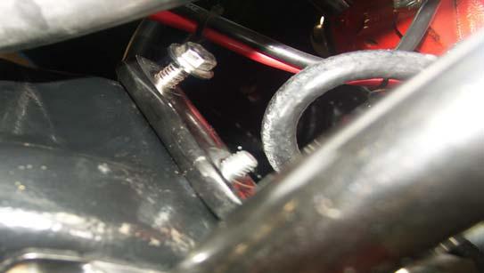8. Remove center link nut from pitman arm at driver side. 9.