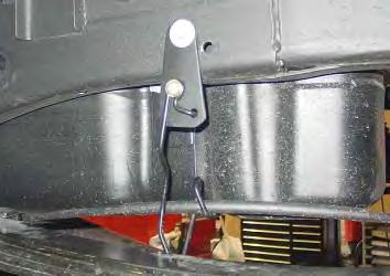 63. INSTALL NEW, LONGER U-BOLTS AND TIGHTEN NUTS UNTIL PLAY IN U-BOLTS IS GONE (DO NOT TIGHTEN COMPLETELY AT THIS TIME). 64. FOLLOW SAME STEPS ON OTHER SIDE OF TRUCK.