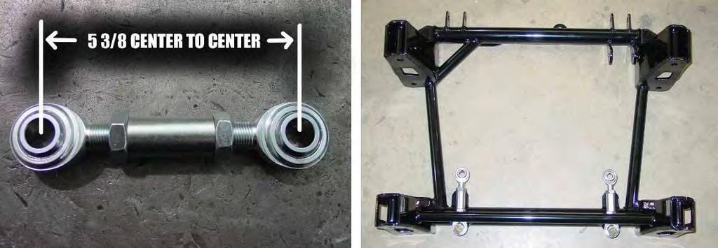 30. BAG #3 (4WD ONLY) - RAISE FRONT DIFFERENTIAL INTO PLACE AND HANG THE DIFF USING (1) 9/16 X 4 BOLT; (2) WASHERS; (1) NUT ON THE TOP AND; (2) 9/16 X 1 ½ BOLTS; (4) 9/16 WASHERS AND (2) 9/16 NUTS ON