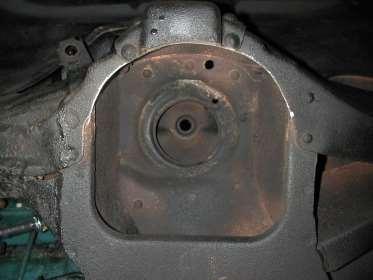 1. To allow the step in the lower Delrin ball half to slide into the factory shock hole, the bushing cup will need to be removed and the hole may need to be drilled out to ¾. 2.