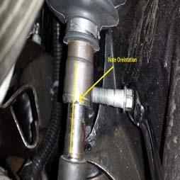 Disconnect the sway bar links from the sway bar and the lower control arms (Fig 6). Retain hardware and sway bar links. 14.
