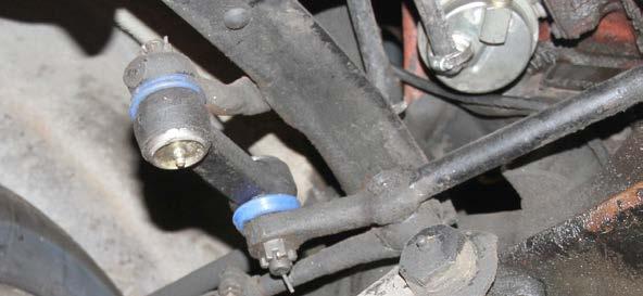 6) Remove the factory power steering pump, bracket and hoses.