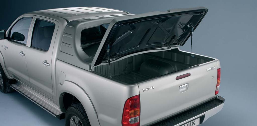 Toyota Hilux 1 2 3 Tough, practical and secure The Hilux lets you carry almost anything to virtually anywhere.