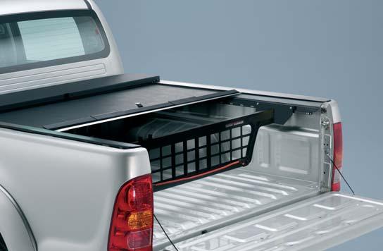 It protects items stored within the deck bed and being made of heavy duty aluminium with 1. Hard tonneau cover 2. Aluminium tonneau cover 3.