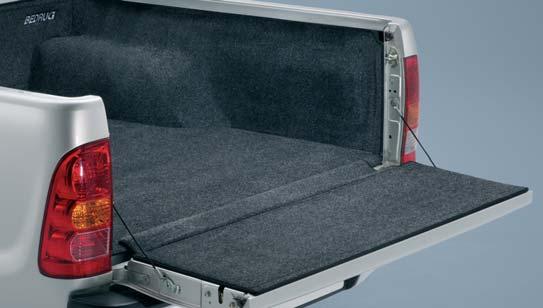For those really tough carrying jobs you need the aluminium bed liner it has ultra-strong polyethylene wheel arch covers and it can