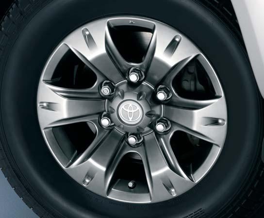 A choice of two 15 alloy wheels presents the ideal opportunity to express your individuality.