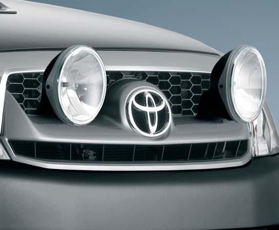 A front guard extends the style even further by emphasising the sturdy front-end appearance of your car.
