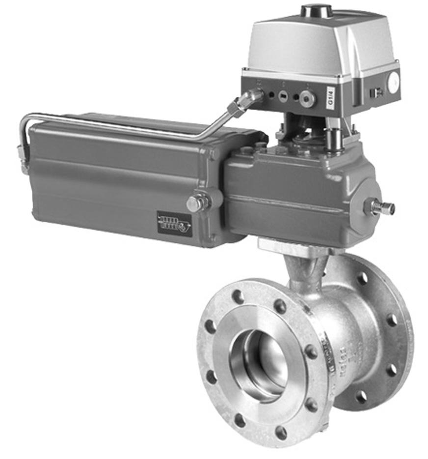 NELES RE2-SERIES V-PORT SEGMENT VALVE Metso's Neles RE2-Series control valves are economical high performance valves in a quarterturn design.