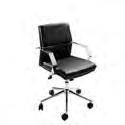 5"L 23.5"D 34"H 305069 - Meeting Chair, Taupe Fabric, 25.5"L 23.5"D 34"H 305309 - Meeting Chair, White Vinyl, 25.