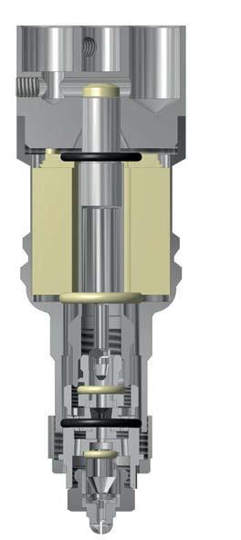 AUTOMATIC ELECTRICALLY-ACTUATED AIR ATOMIZING NOZZLES OVERVIEW: ELECTRICALLY-ACTUATED AIR ATOMIZING NOZZLES Electrically-actuated nozzles provide the fastest cycling of any automatic nozzles up to