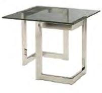 TABLE wood/black steel 82027 47"L 24"D 17"H END TABLE