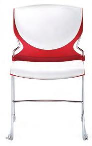 28 L 25 D 18 H BERLIN STACK CHAIR