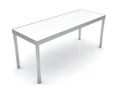 CONFERENCE TABLES NOVA WHITE OVAL TABLE white