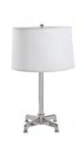 MASON FLOOR LAMP* white/brushed