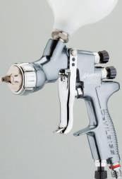 MANUAL SPRAY GUNS ADVANCE HD CONVENTIONAL PRESSURE, GRAVITY AND SUCTION MANUAL SPRAY GUNS The all purpose mid-sized Conventional spray gun range Wide range of conventional atomisation air caps