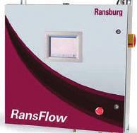 ELECTROSTATIC 2K PLURAL COMPONENT PAINT MIXING MACHINES RANSFLOW The RansFlow is a dynamic fluid metering system which offers closed loop metering and flow control of multi-component materials (2 or