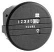 These 7 figure, AC or DC hour meters with running indicators, offer crisp, distinctive styling for many panel applications.