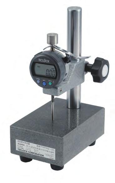 Constant Pressured Thickness Measuring Instrument Thickness measuring method for tested piece for physical test such as rubber, heat plasticity Elastomer, plastic film, cloth, textile, leathers are